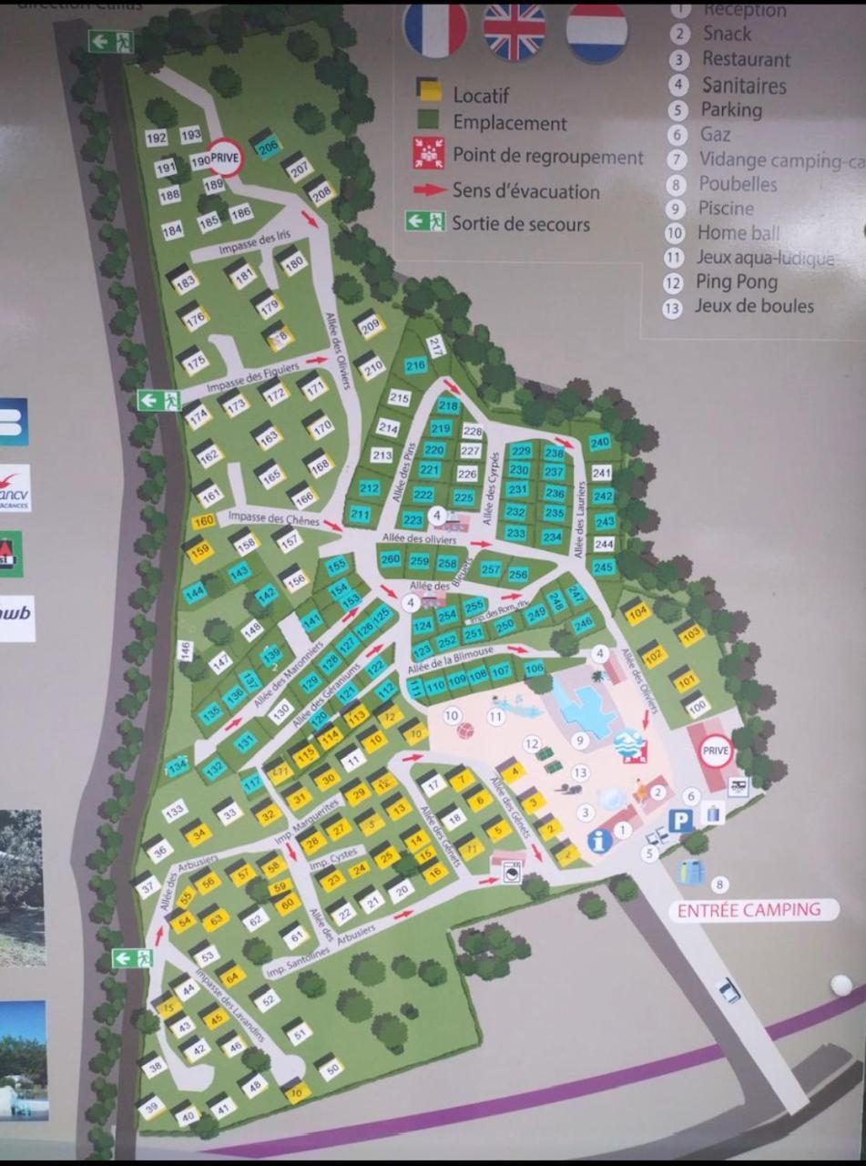 Camping Domaine Villa Verde Callas Екстер'єр фото